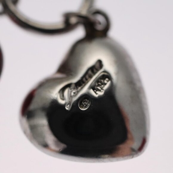 Baccarat Heart Necklace Crystal glass Red Auth am7542 - Picture 14 of 14